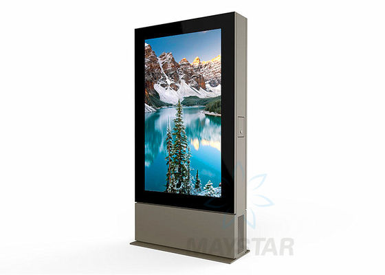 Cina Anti-Glare Outdoor Digital Touch Screen Kiosk 15 &quot;~ 84&quot; Ukuran Dengan Input HDMI pemasok