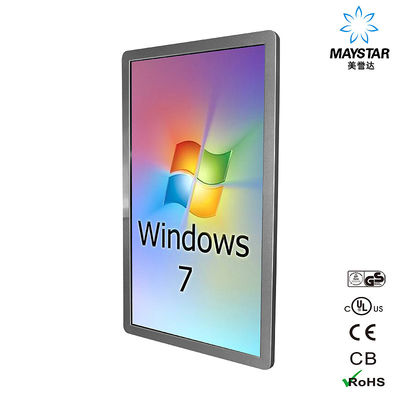 Cina Kios Digital Signage Vertikal 17 Inch 32 Inch 42 Inch Built In I3 / I5 / I7 CPU WIFI pemasok