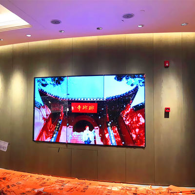Cina Layar Interaktif Layar Sentuh 55 Inch / Layar OLED Yang Jelas Untuk Bangunan Komersial pemasok