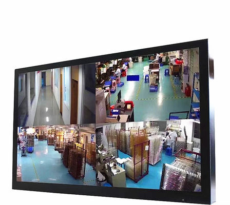 Cina 15 ~ 84 Inch LCD Digital Signage Dukungan Multi Bahasa Untuk Iklan Komersial pemasok