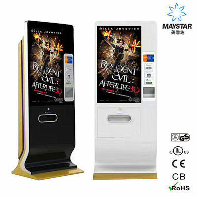Cina Layar LCD Iklan Digital Kustom, Menampilkan Kios Iklan Dibangun dengan Kamera pemasok