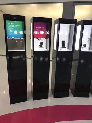 Cina Layar LCD Transparan Kecerahan Tinggi Untuk Kios Direktori Layar Sentuh pemasok