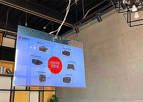 Cina Tampilan Gambar OLED Layar Transparan Transparan Dengan 180 Derajat Sudut Pandang pemasok