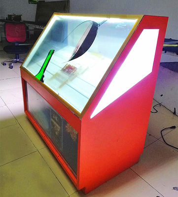 Cina Tampilan Layar LCD Lightweigiht Transparan Dengan Bingkai Paduan Aluminium pemasok