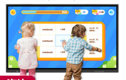 Cina IR Interactive Touch Screen Smart Board Floor Standing 100 &quot;110 inci pemasok