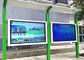 55 Inch Outdoor Touch Screen Kios 178/178 Sudut Pandang Untuk SPBU pemasok