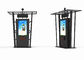 Metal Case Outdoor Layar Sentuh Kios 65 &amp;#39;&amp;#39; Android Taxi Bus Dual Wifi Advertising Display pemasok