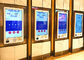 Supermarket Digital Information Kiosk, Kios Layar Sentuh 43 Inch Dengan Terminal POS pemasok