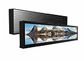 Strip Bar LCD Digital Signage / Membentang Layar LCD Mendukung 1080P Video Full HD pemasok