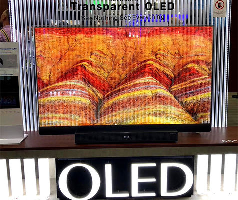 Cina Panel Display OLED Transparan Fleksibel Kecil Dengan Kecepatan Refresh Tinggi pemasok