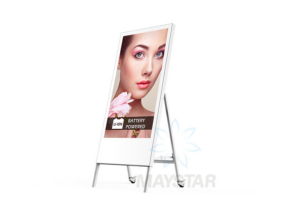 Tampilan Digital Full HD Freestanding / Layar Iklan Elektronik pemasok