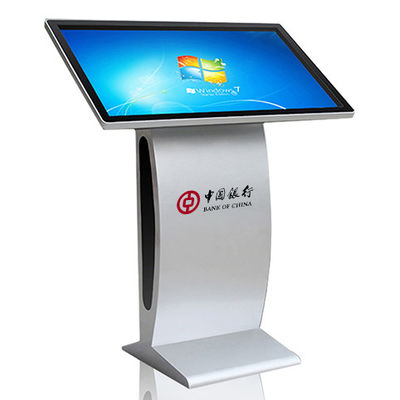 Floor Stand Advertising Screen Advertising Menampilkan 500 nits Brightness LCD Advertising Screen pemasok