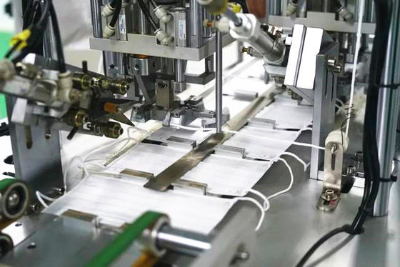 Kontrol PLC Mesin Masker Bedah, Mesin Masker Sekali Pakai Medis pemasok